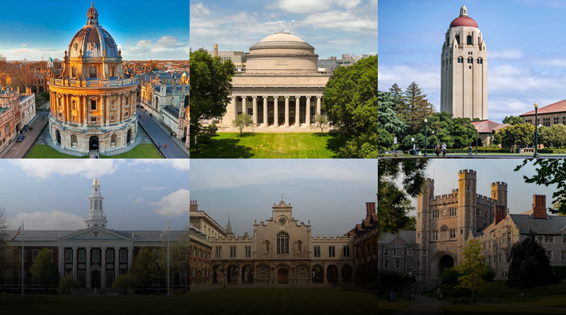 Las mejores universidades estadounidenses dominan el Top 10 de The Times Higher Education.